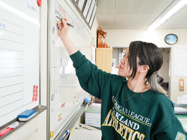 チームで動くからこそ伝わる一体感